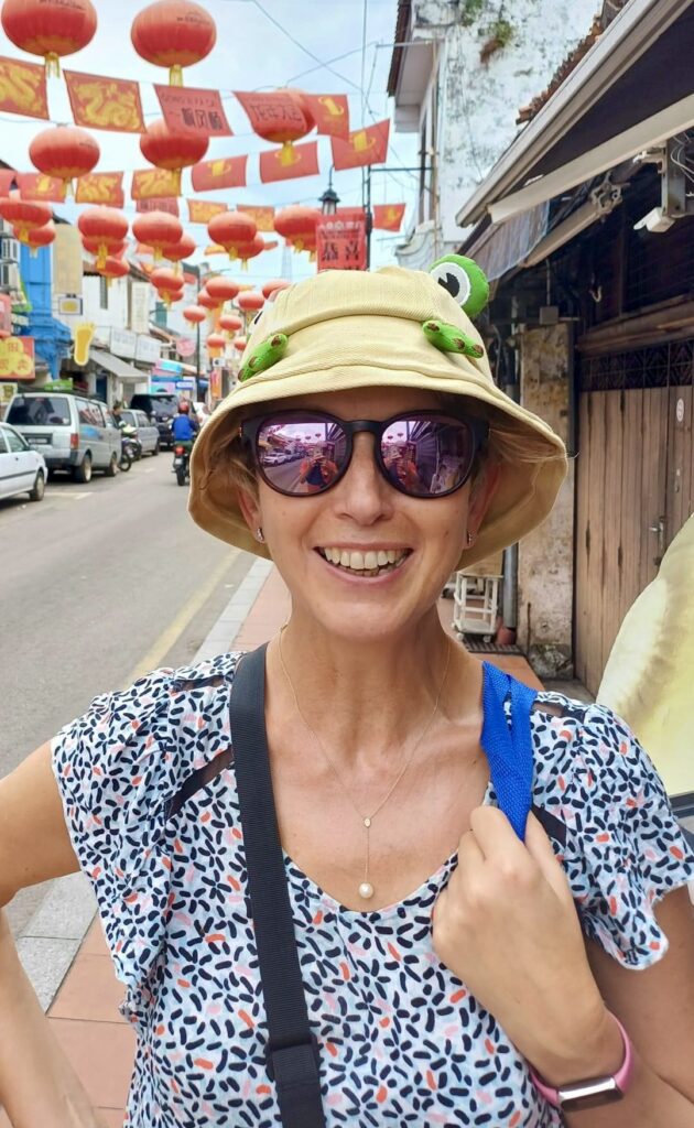 A photo of me in Jonker Street, Malacca